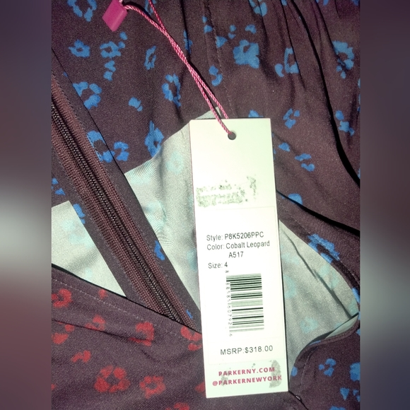 Parker Noni Midi Leopard Dress - Picture 3 of 3